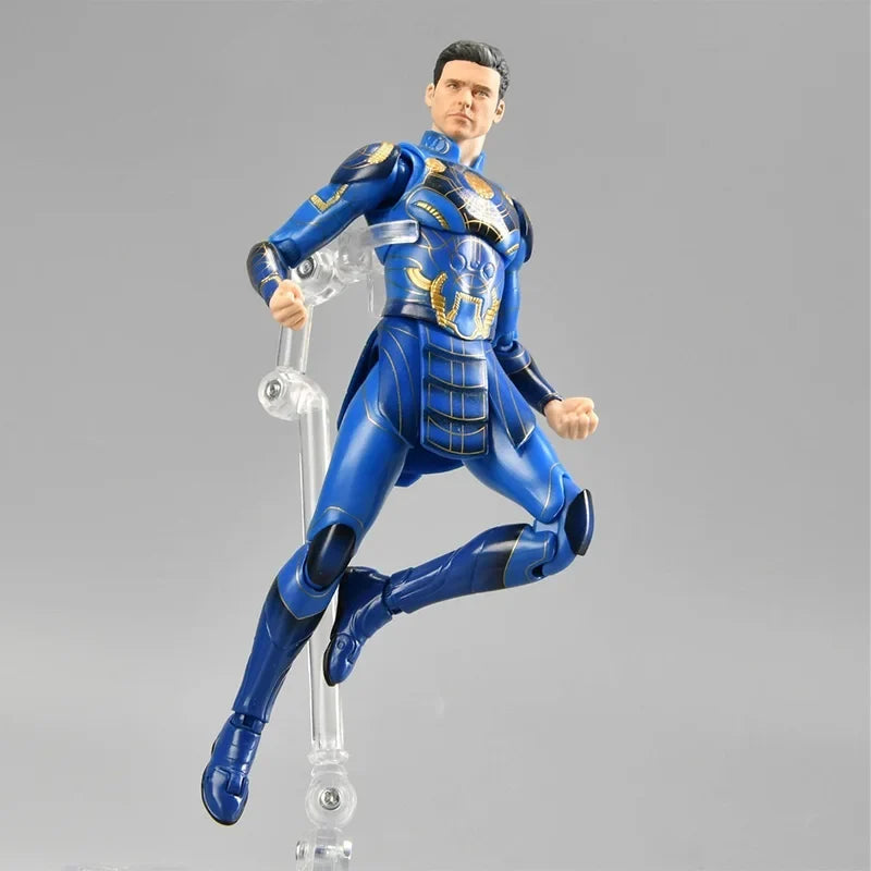 Bandai Original Genuine Eternals Model Kit Anime Figures SHF Ikaris Action Figure Collection Model for Kids Toys Christmas Gifts