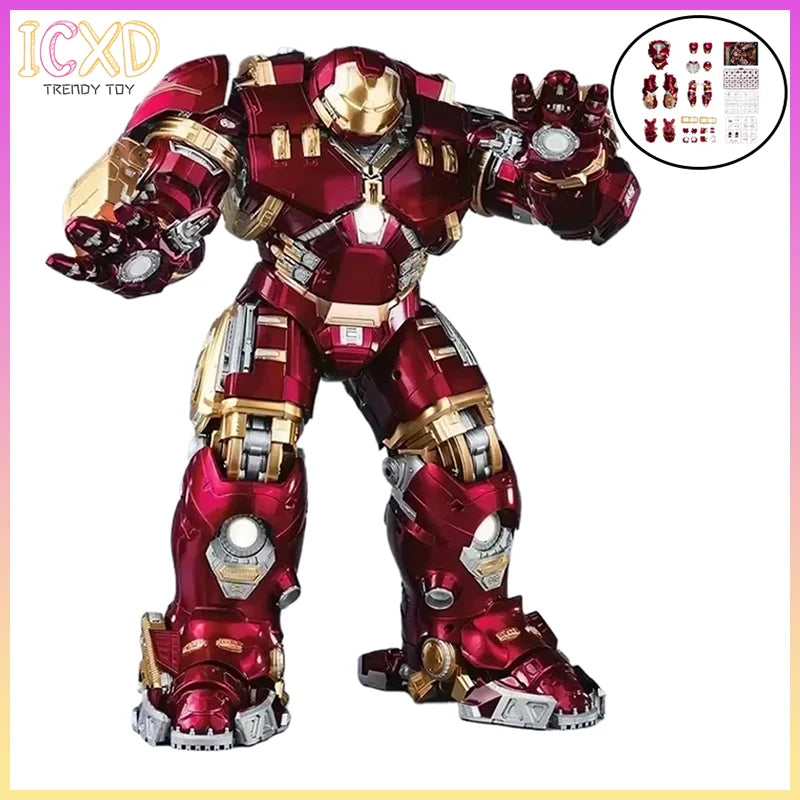 Genuine Fondjoy Iron Man Hulkbuster Anime Figure Mark Hulkooster Armor Mk44 Saga 1/7 Assembly Action Model Collection Toy Gift