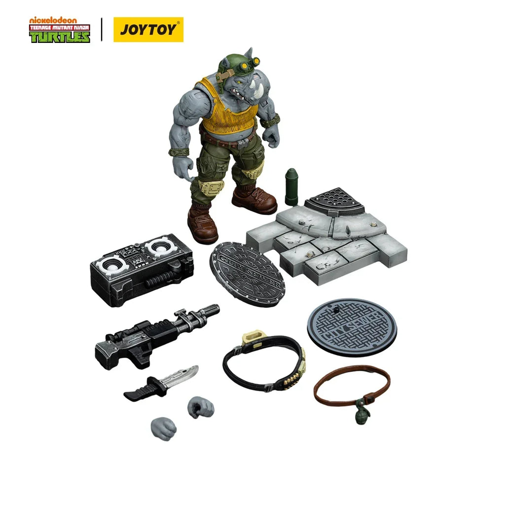 【MT】Vorverkauf JOYTOY 1/18 Actionfigur TMNT Ninja Turtles Bebop Rocksteady Sammlermodell Spielzeug Geschenk Sammlerstücke