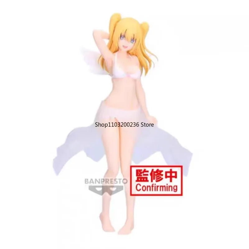 BANDAI Original 2.5 Dimensional Seduction GLITTER&GLAMOURS Ririsa Amano Miriela Ririya Nonoa Swimwear Action Figure Model