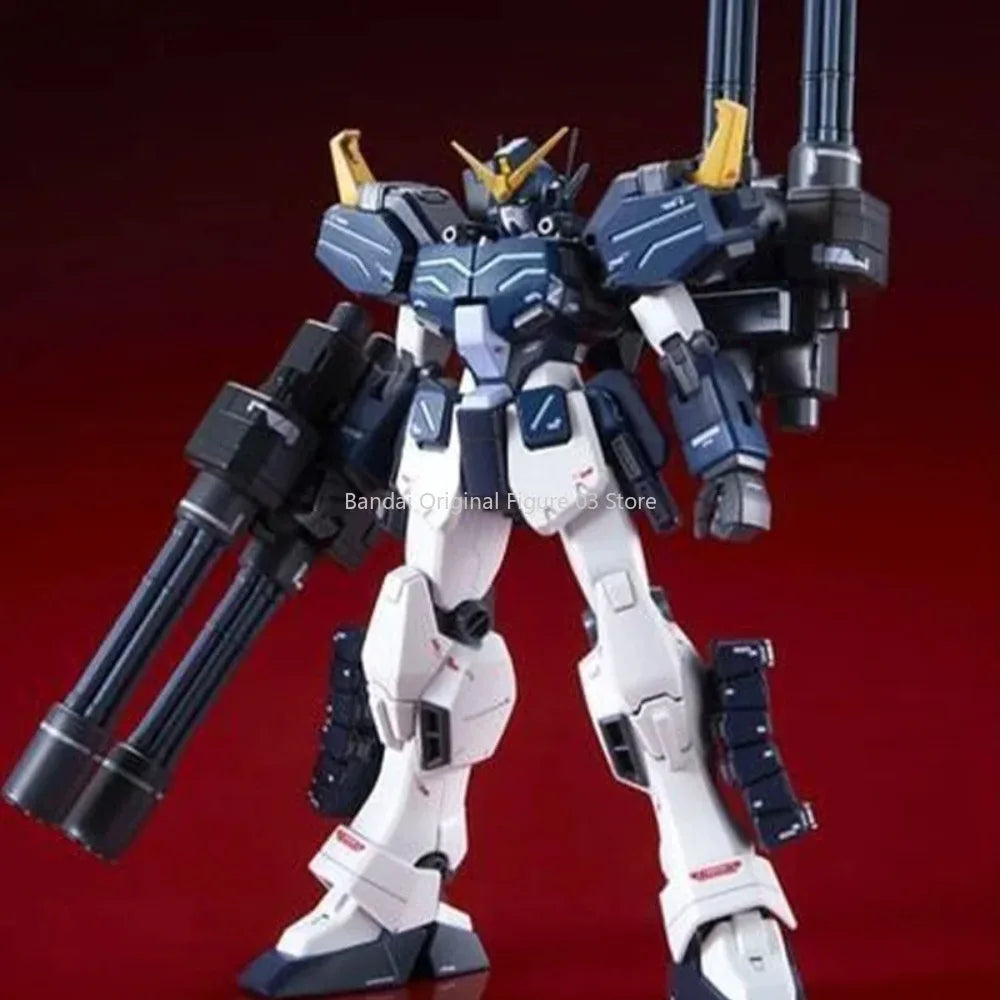 Bandai Original MODEL KIT MG 1/100 GUNDAM HEAVYARMS CUSTOM EW Model Kit Anime Action Fighter Assembly Model Toy gift For kid