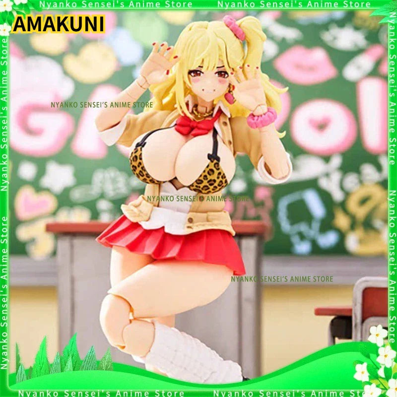 Auf Lager AMAKUNI GALHolic Nanaho 1/10 Plastikmodellbausatz Actionfigur Mecha Musume Anime Modell Trendiges Spielzeug Desktop Sammlerstücke