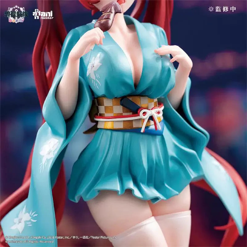 Original Genuine Animester Azur Lane 24cm Uss Honolulu Anime Action Collection Ornaments Figure Toys Birthday Gift Glazovin
