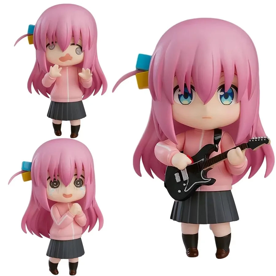 Anime Q Version 2069 Bocchi The Rock! Hitori Goto Girl Figure Kawaii PM Action Figure Collection Model Toys Doll Christmas Gift