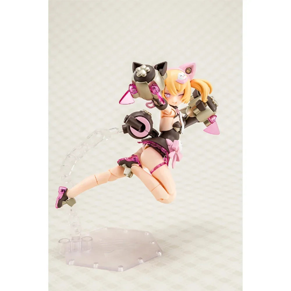 In Stock Genuine KOTOBUKIYA PUNI MOFU Yuki Tu Kuro Mao Anime Figures Assembled Model Movable Collectible Gifts Toys