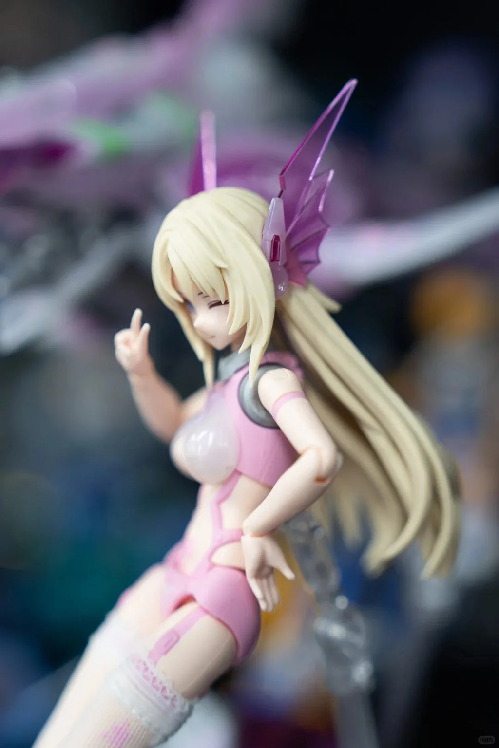 Nuke MATRIX Cyber Deep Sea Siren - ver. Falling Cherry Blossoms:Mermaid Mobile Suit Girl Action Figureals Model Assembly