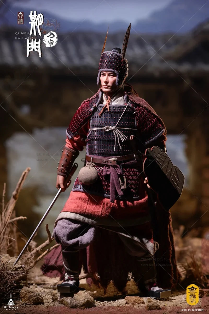 In Stock 1/6 Scale The Imperial Guard of the Han Dynasty Palace Guards 12-inch Full Set Action Figure Soldier KLG-R034A/B