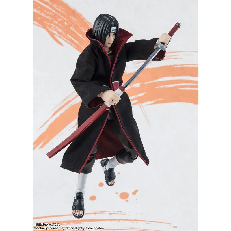 Original Bandai S.H.Figuarts SHF Uchiha Itachi P99 Edition In Stock Anime Action Collection Figures Model Toys