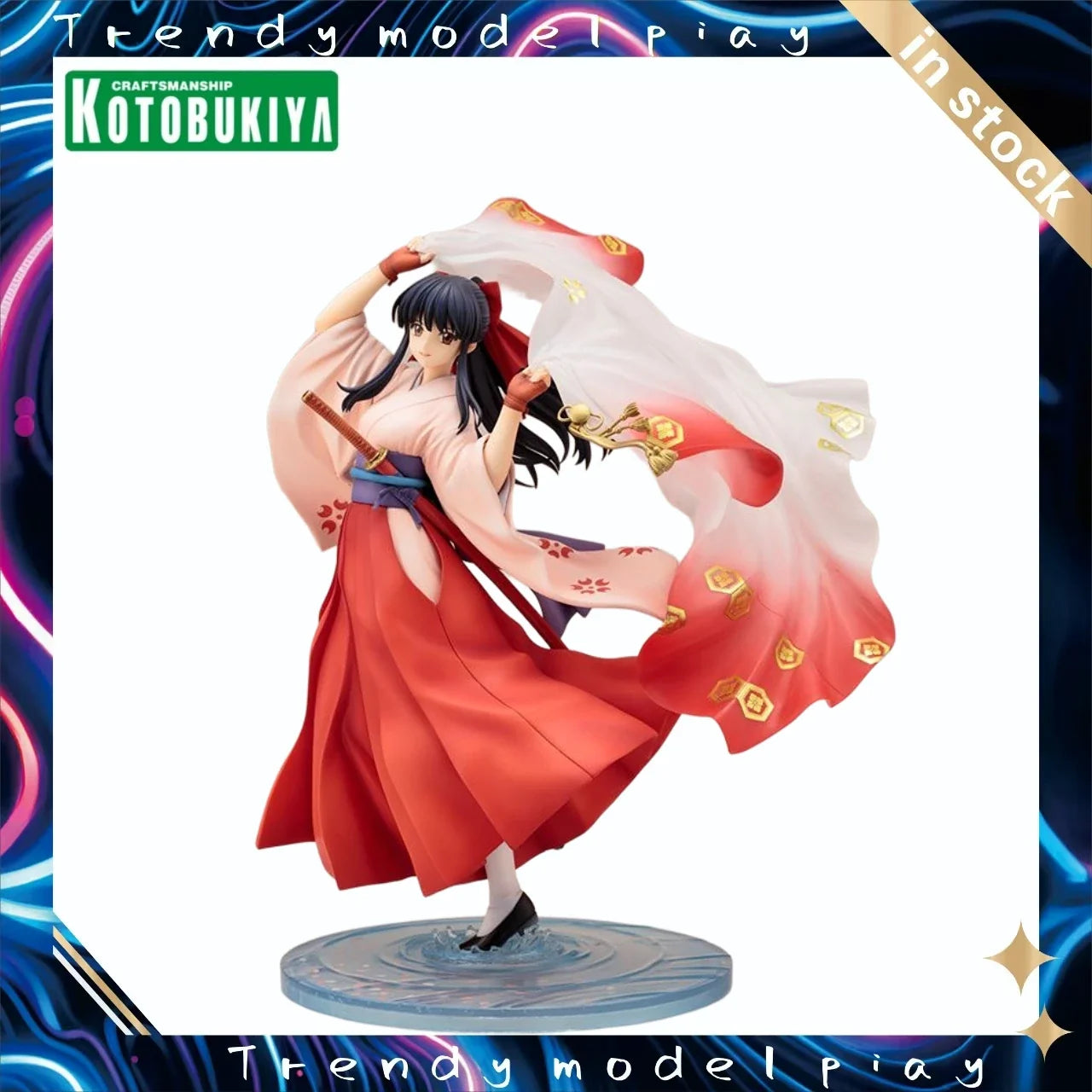 In Stock Original KOTOBUKIYA ARTFX J Sakura War Shinguji Sakura 1/8 Action Figures Models Toys Gifts Collection Ornaments