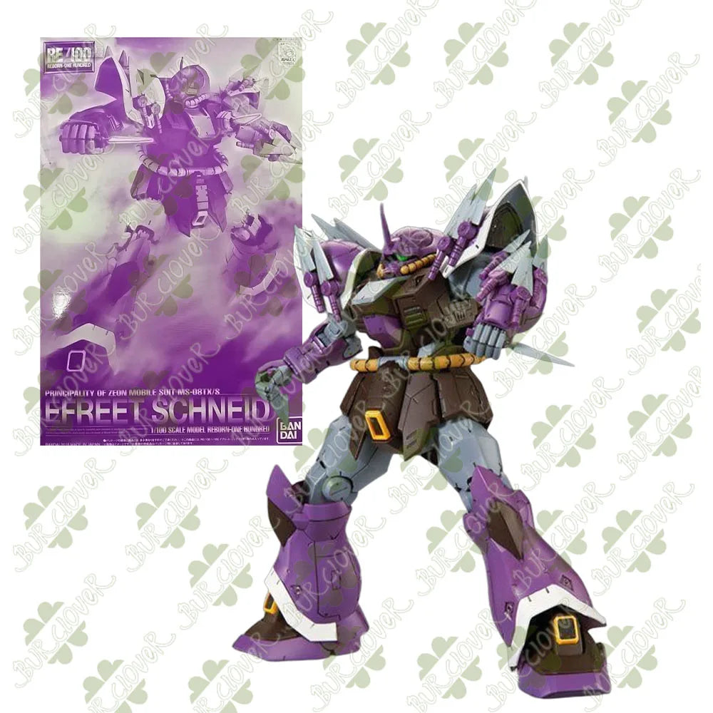 BANDAI Official GUNDAM RE Series 1/100 ZMT-S126G SHOKEW AMX-107R REBAWOO Limited & Special Versions Anime Action Figure