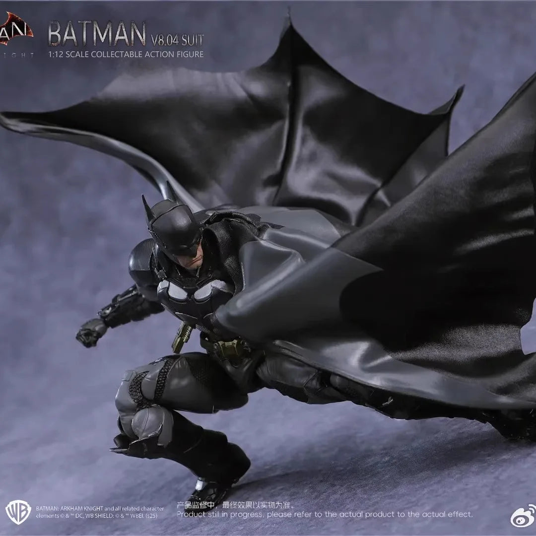 Original Lpzz Toys Arkham Knight Figure V8.04 Suit Batman 002 Deathstroke Dc Multiverse Superman Action Figures Model Custom Toy