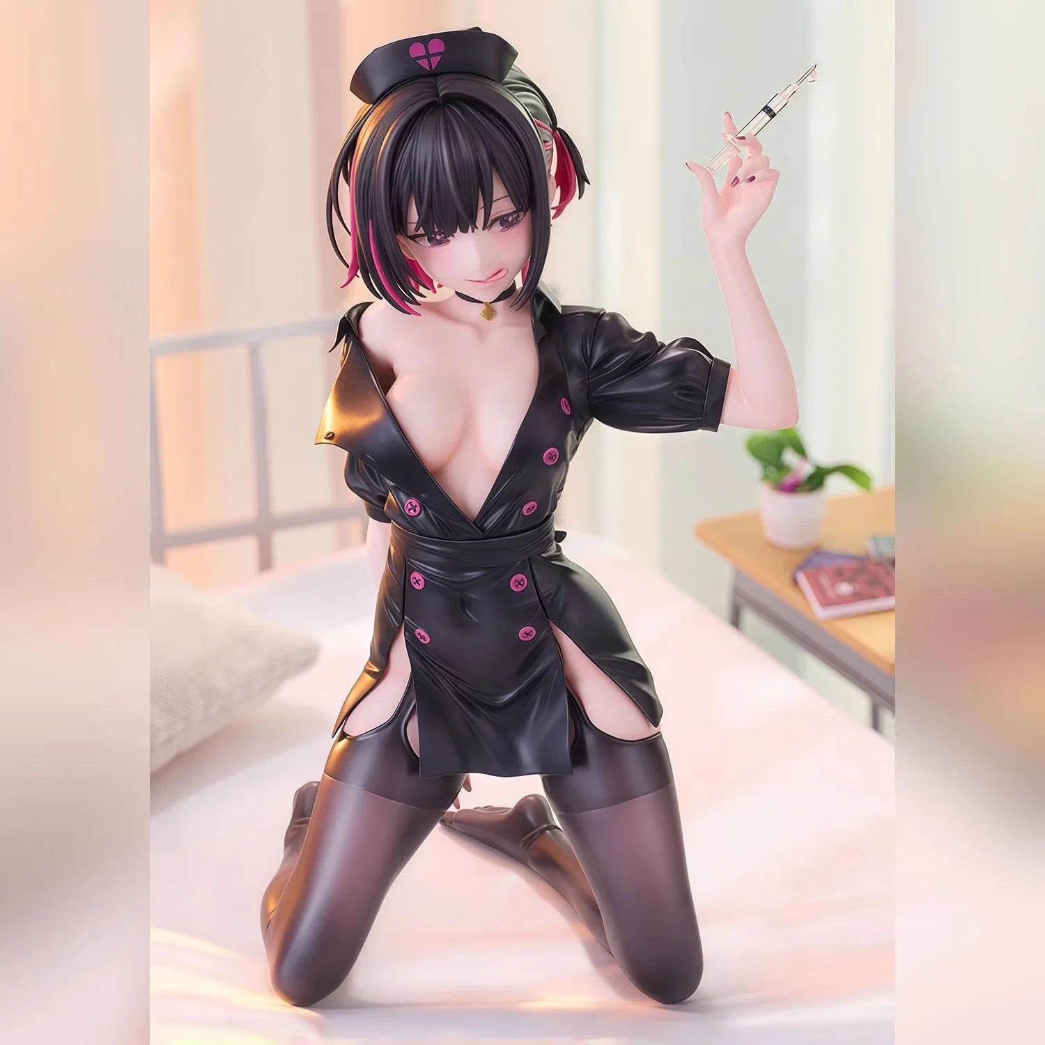 New Kamiko Yaes Anime Figure Girl Nurse Figures Gk Figurine 16cm PVC Statue Model Toy Collect Desk Ornament Decor Christmas Gift