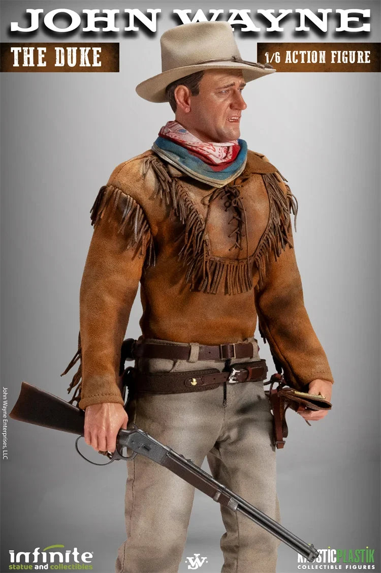 2025 Q2 Infinite Statue X Kaustic Plastik 1/6 1953 Wilderness Ranger Duke John Wayne With Dog Full Set 12in Action Figure Model