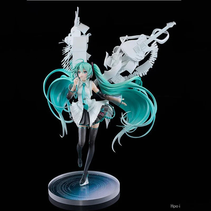 In Stock Genuine GOOD SMILE COMPANY Vocaloid Hatsune Miku 1/7 Happy 16th Birthday Ver Garage Kit Anime Figure Kawaii Doll