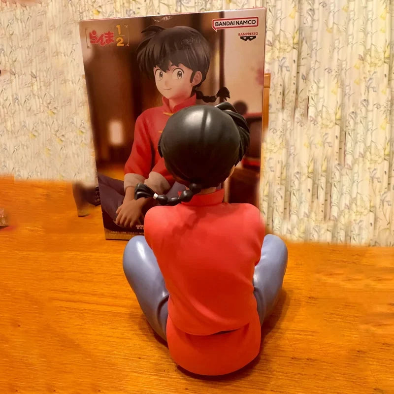 Bandai Optical Factory Namco Dreams Ma Liang Leisure Time Saotome Ranma Scenery Figures Trendy Ornaments Peripheral Gifts