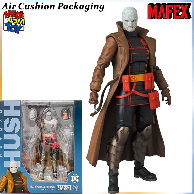 MEDICOM TOY Original MAFEX Serie Hush Batman Bruce Wayne Neue Abenteuer Joker Dark Super Soldier Knight Actionfiguren Modell Spielzeug