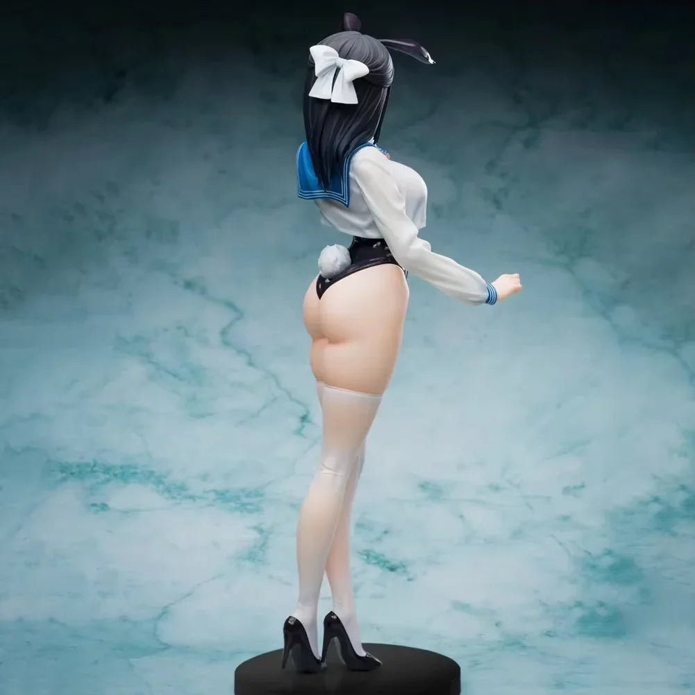 Jk Bunny Girl Action Figure Jk Uniform Girl Figures Retty Girl Anime Figurine Pvc Model Doll Collect Room Decora Desk Boy Toys