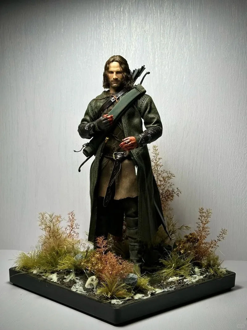 In-Stock Hellcat 1/12 Scale "ThelordOf The Rings" King Of The West Aragorn Action Figure Toys Model Pvc Gift Collector