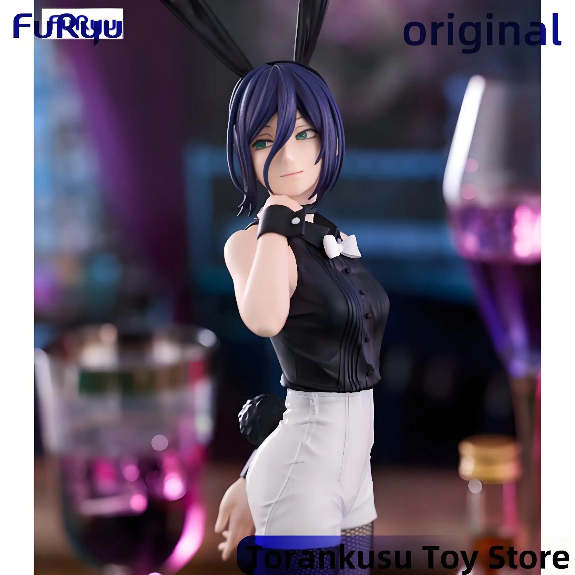 Furyu  Chainsaw Man Anime Reze BiCute Bunnies Action Figures Model Figurine Original Figuarts Decoration Collection Toys
