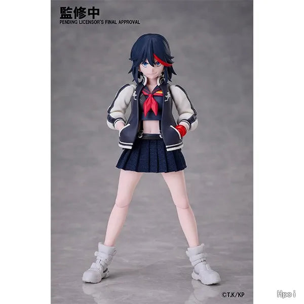 '+In Stock Original  ANIPLEX+ BUZZmod. KILL La KILL Matoi Ryuuko 14cm Animation Movable Doll Model Figure 2025 New Product