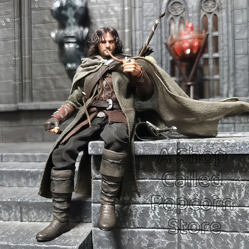 In-Stock Hellcat 1/12 Scale "ThelordOf The Rings" King Of The West Aragorn Action Figure Toys Model Pvc Gift Collector