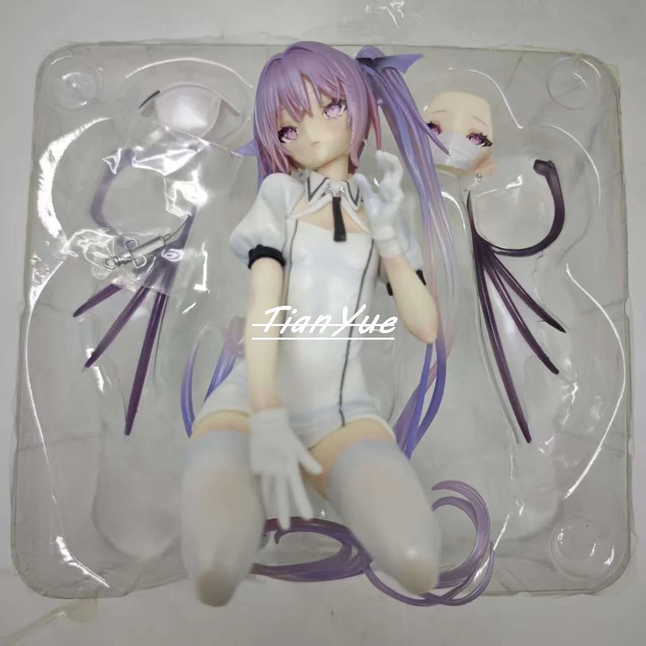 Anime Devil Girl Nurse version Rurudo EVE LOVECALL Figure Model Toys Christmas Gift 14cm