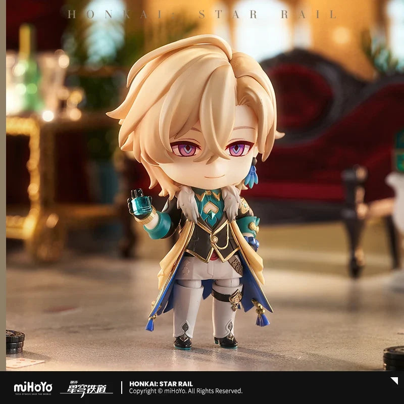 Honkai Star Rail Aventurine Nendoroid Mini Figure 100mm in stock