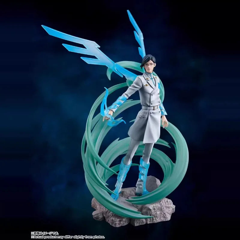 Bandai Genuine Figuarts ZERO BLEACH Ishida Uryuu THE BLOOD WARFARE Anime Action Figure Collectible Model Toys Ornaments Gift Kid