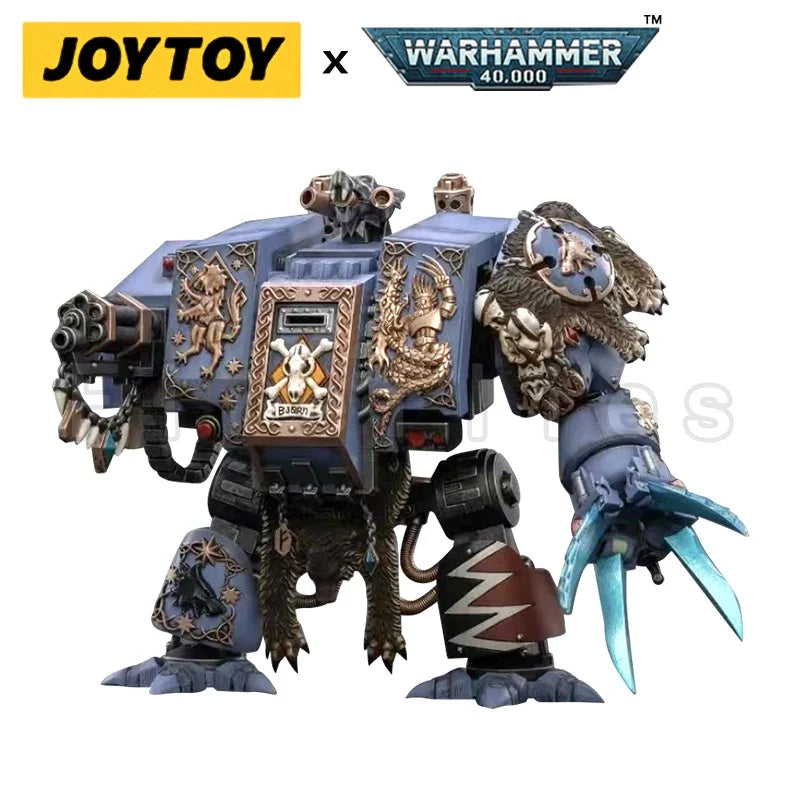 1/18 JOYTOY Action Figure Mecha 40K Space Wolves Bjorn the Fell-Handed Re-issue Version Anime Model Toy
