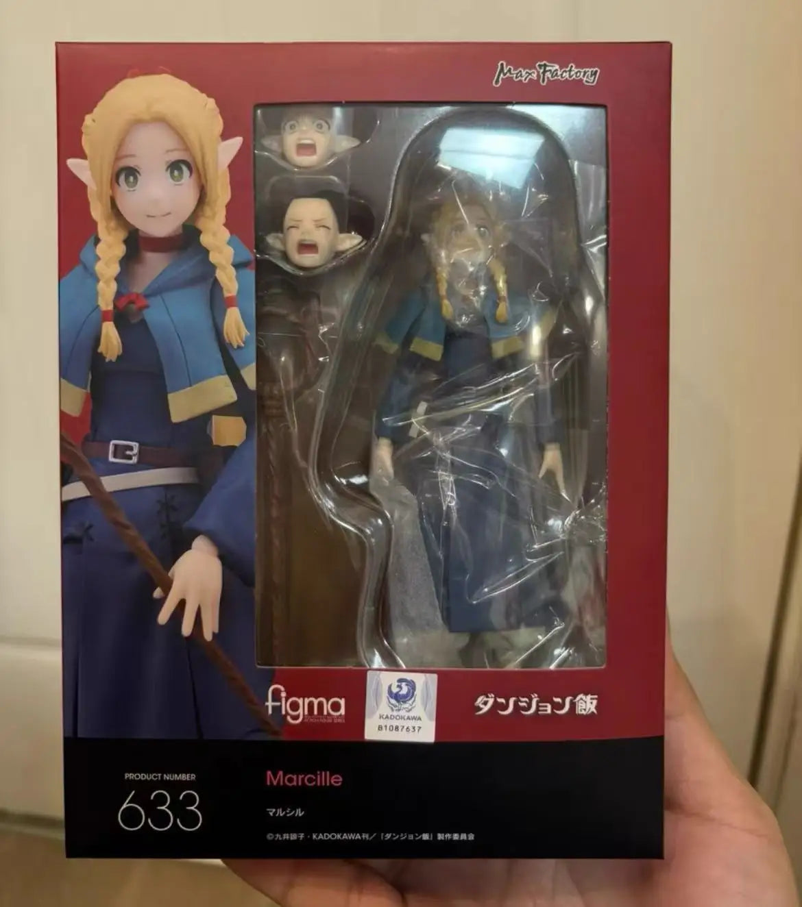 100% Original in Stock Max Factory Figma 652 633 631 Dungeon Meshi Laios Touden Marcille Donato Hilchuck Tims Collection Series