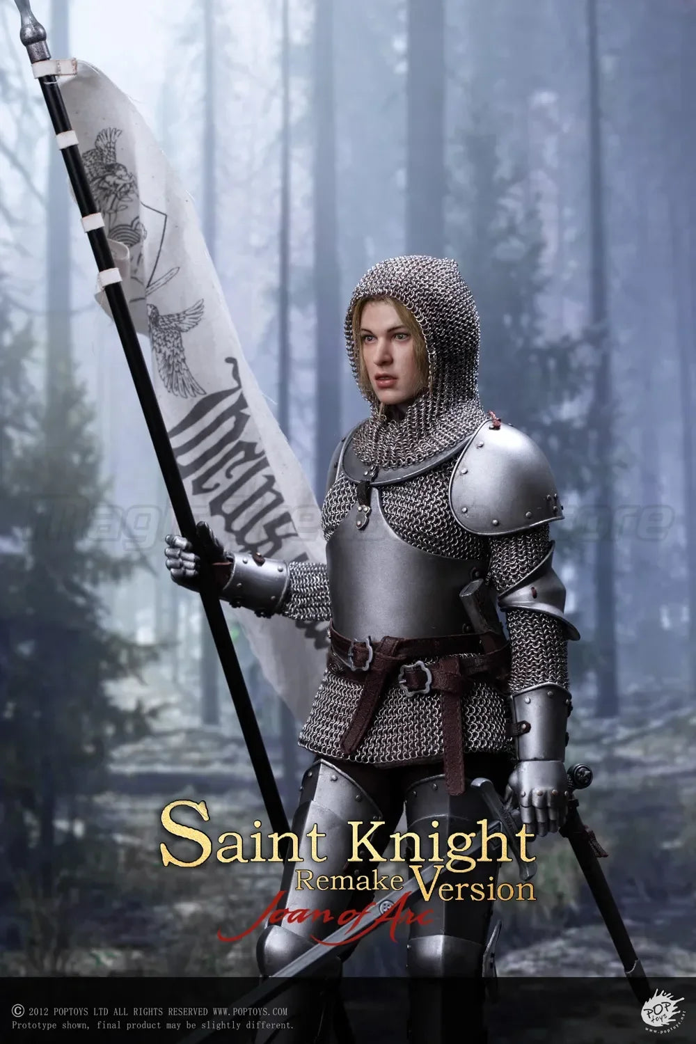 【MT】Original POPTOYS EX047 Holy Knight Joan of Arc 2.0 10th Anniversary Edition 1/6 Action Figure Model Collection