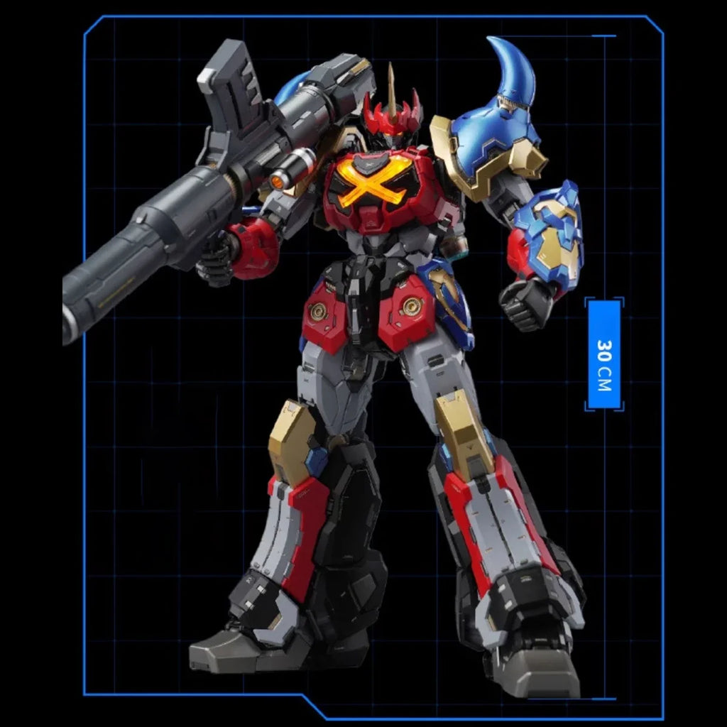 HiPlay MOSHOWTOYS Sengoku Majin Goshogun with Lights Transformable Die-cast Action Figure