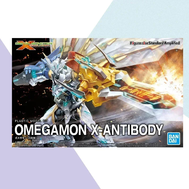 Bandai FRS Figure-rise Standard Digimon Adventure OMEGAMON AMPLIFIED Aninm Action Montagefigur Original BOX Modell Spielzeug Geschenke