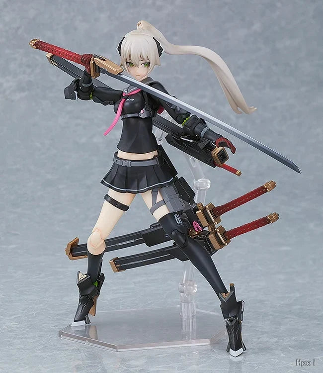 【Original】Max Factory PLAMAX HH-01 Heavily Armed High School Girls Early 17cm Action Figures Ornament Collection Model