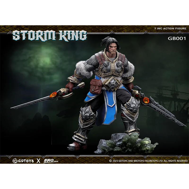 In Stock 100% Original GDTOYS X BROTOYS Full Set Storm King Miniature Action Figurine GB001 Anime Action Collection Figure Model