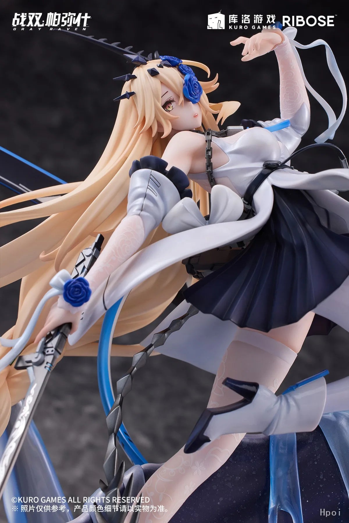 Original 1/7 RIBOSE Lucia Crimson Deep Apocalyptic Cyanide Ver.GRAY RAVEN：PUNISHING Action Anime Figure Model Toys