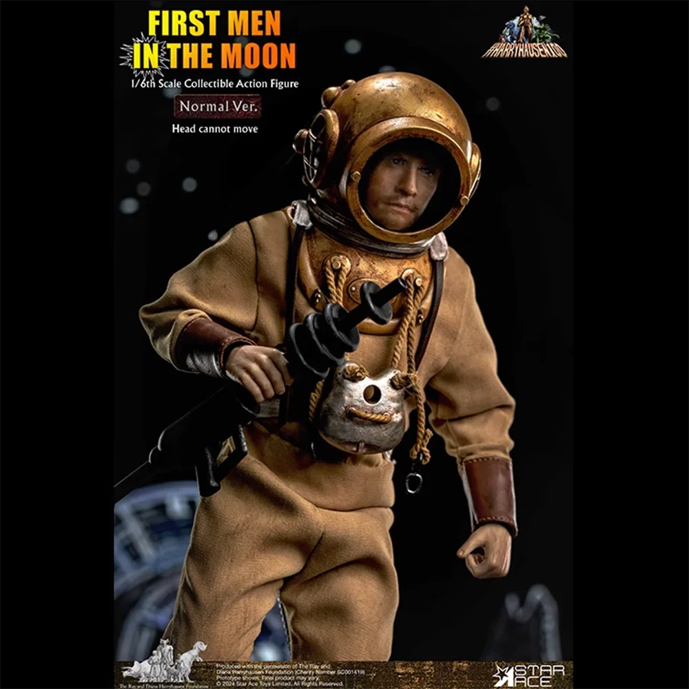 StarAce 1/6 SA0140 The First Man on the Moon Arnold Bedford Action Figure Model Toys30CM Collection Scene Decoration Gift