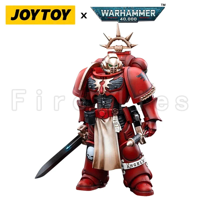 1/18 JOYTOY Action Figure (4PCS/SET) Blood Angels Veteran Version 2 Anime Collection Model Toy