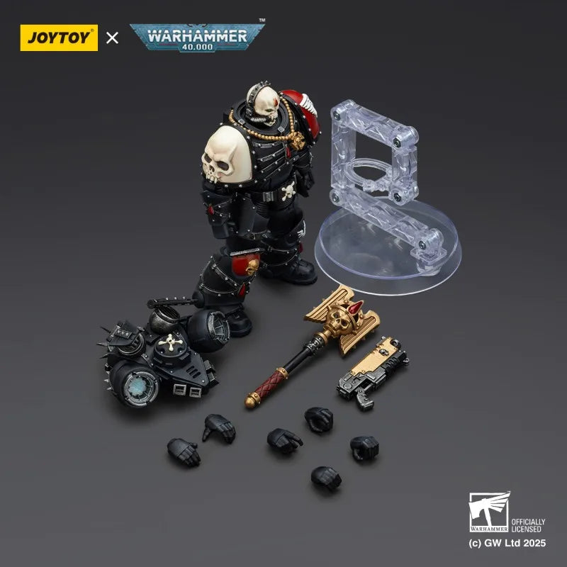 JOYTOY Warhammer 40K Blood Angels Lemartes 1/18 Action Figure Doll Anime Figurine Collection Model Statue Collectible Toy Gifts