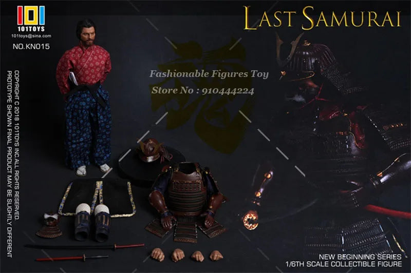 101TOYS KN015 -KN019 1/6 Männer Soldat Der letzte Samurai Tom Warrior 12 Zoll Actionfigur Modell Spielzeug Beste Fans Sammlung Puppen