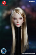SUPER DUCK 1/6 SDH028 Female Girl Head Sculpt Carving Model Fit 12'' TBL JIAOU Action Figure Body Doll