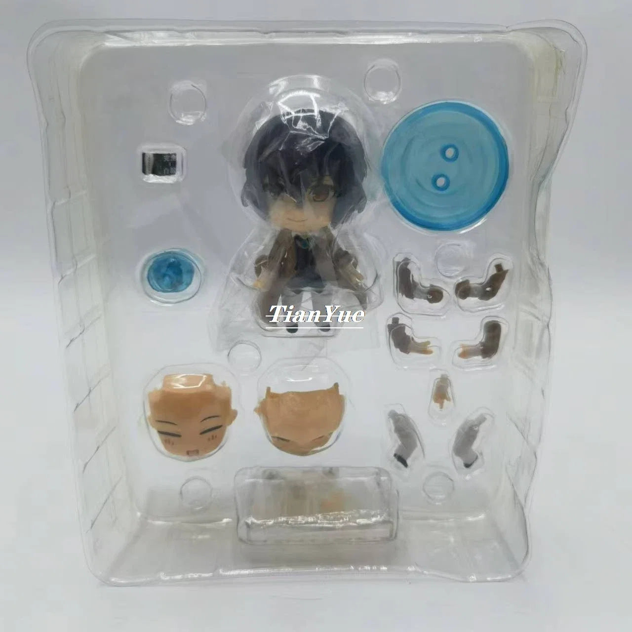 Anime Bungo Stray Dogs Orange Rouge OR Dazai Osamu 657 Nakahara Chuya 676 Q ver. Boxed Figure Car Decoration 10CM