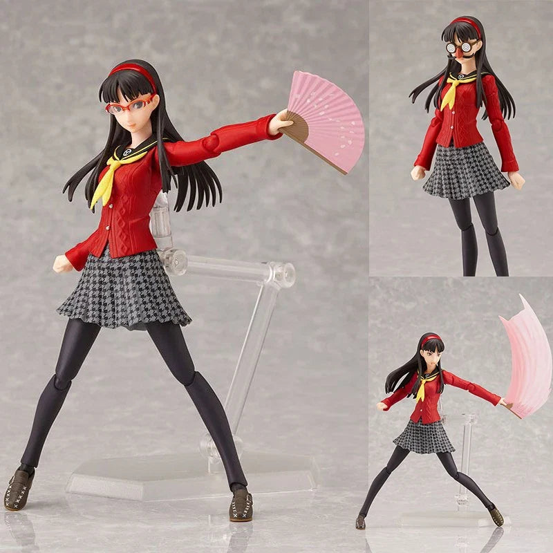 Max Factory Original Figma Series Persona 5 Rain Palace Lotus Wise Leaf Anime Mobile Model Handmade Accessories Toy Gifts
