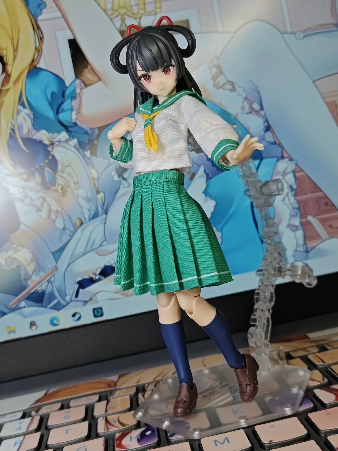 【30 Days Made】 Magical Girl 1/12 Scale Female Soldier Clothes Accessory Fit 6inch Kotobukiya 30ms Action Figure Model DIY