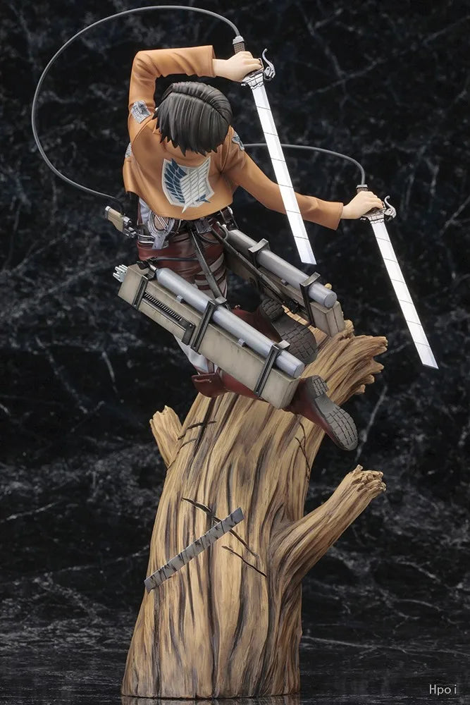 Original in Stock KOTOBUKIYA ARTFX J Attack on Titan Levi Ackerman 1/8 Figures Model Toys Gifts Collection Ornaments