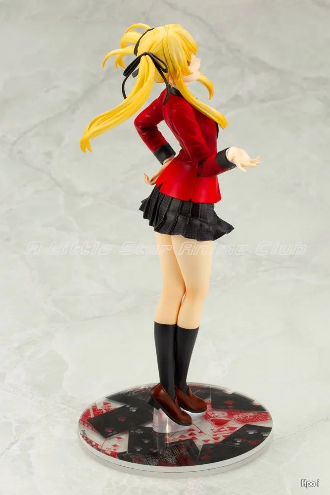 In Stock Original Kotobukiya ARTFX J Kakegurui Saotome Meari 1/8 Model Collection Gifts Anime Figures