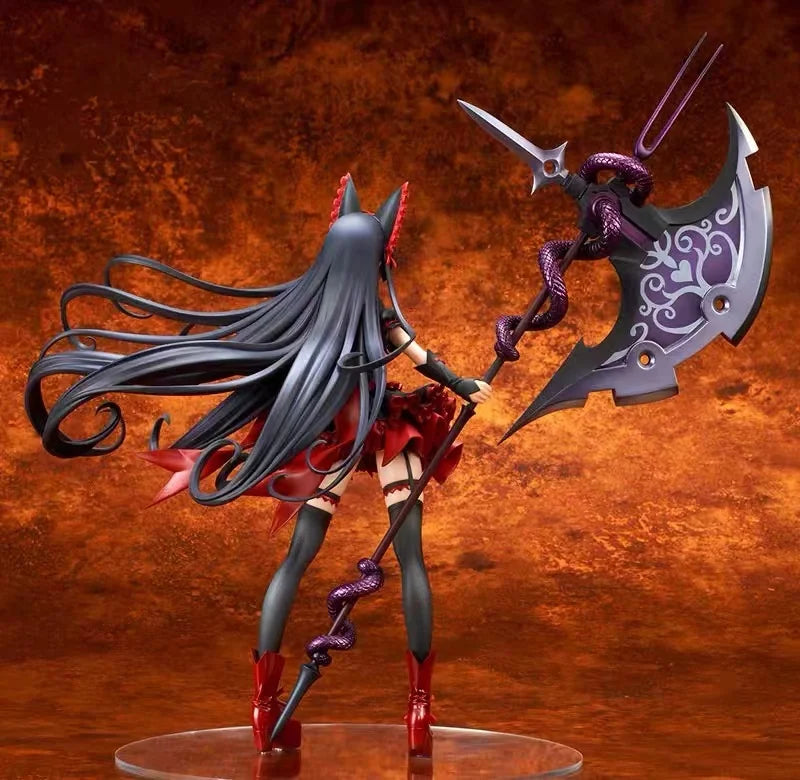 100% Original: quesQ GATE Fantasy Self-Defense Force Lori McCurley 1/7 PVC anime action figure model collection limited gift