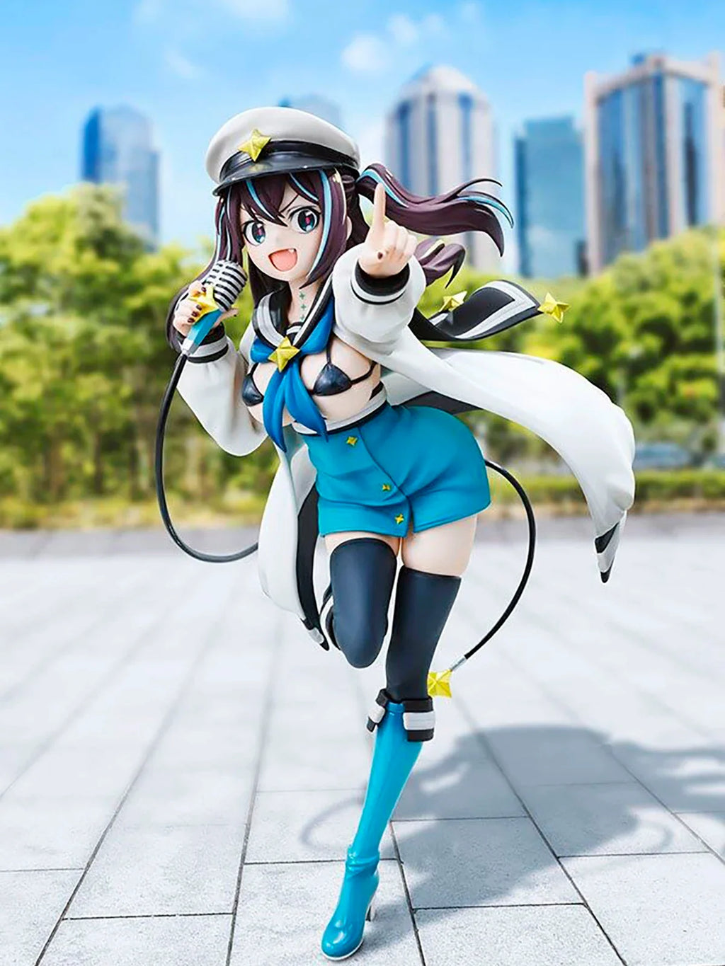 Original Genuine Kadokawa Prepainted KDcolle Mahou Shoujo Ni Akogarete Akoya Matama & Special Package Edition 1/7 H=250mm Figure