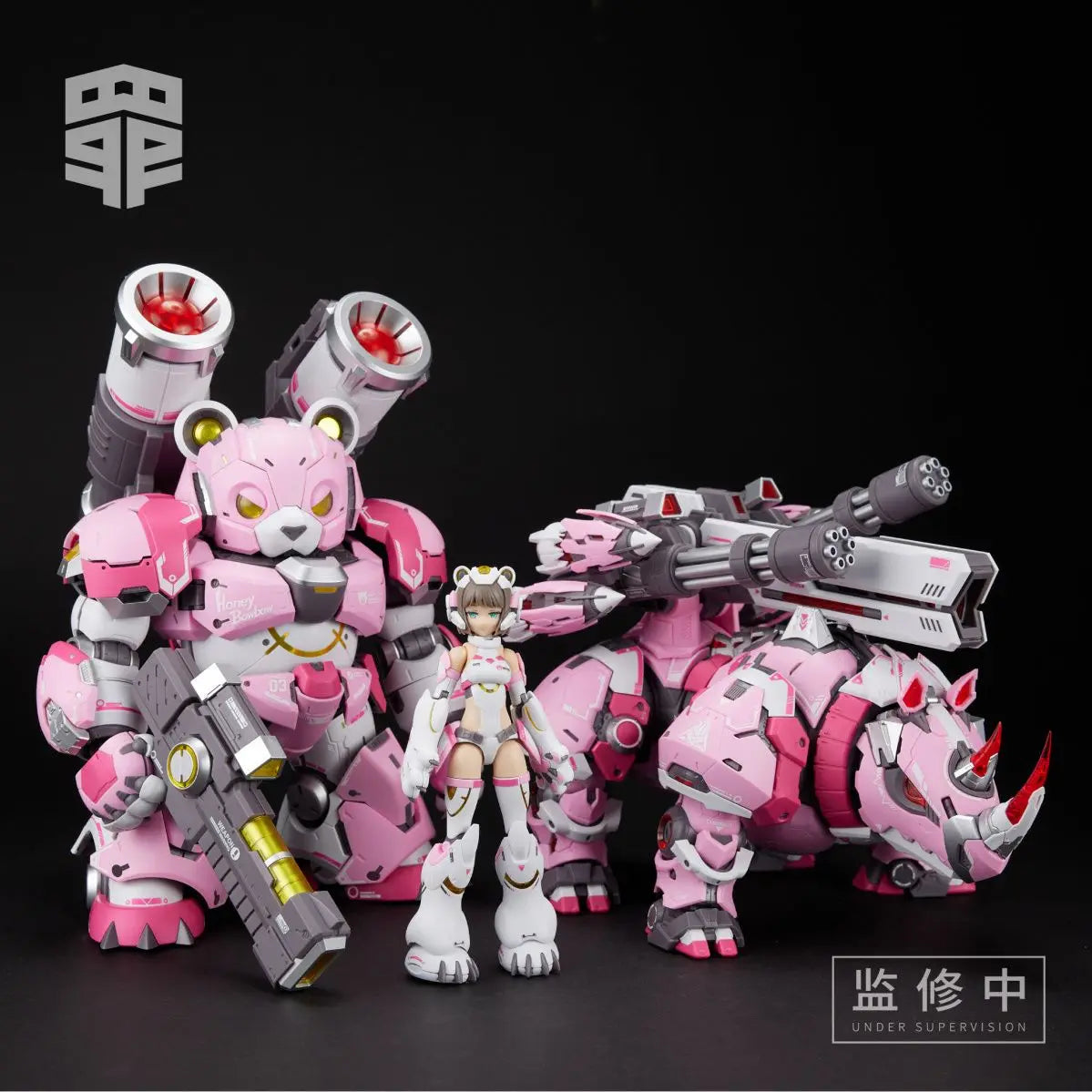 Ms General Model Kit Crime Series Action Figure Sin-03 Pvc Models Mecha Assembly Model Animal Transformation Toy Collection Gift