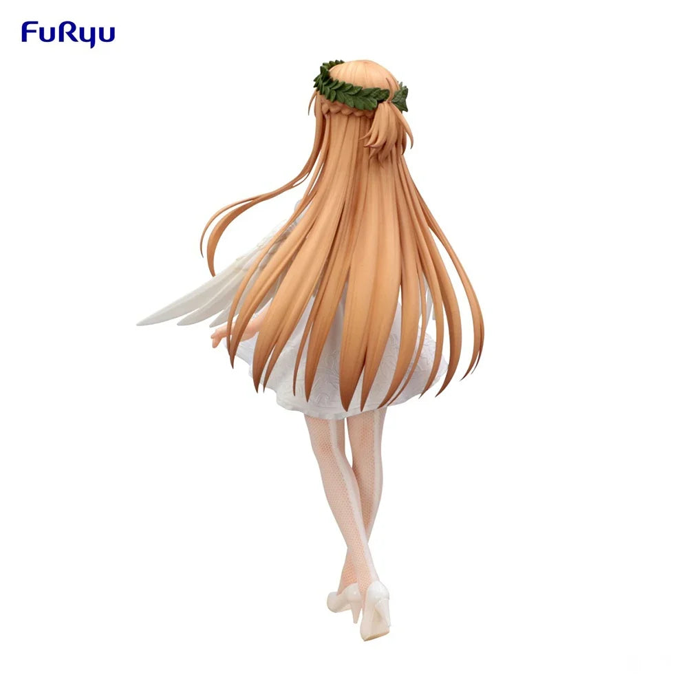 100% Original FuRyu Bicute Pure Sword Art Online Asuna Anime Figure Action Figure Model Decoration Garage Kit Collection Kawaii